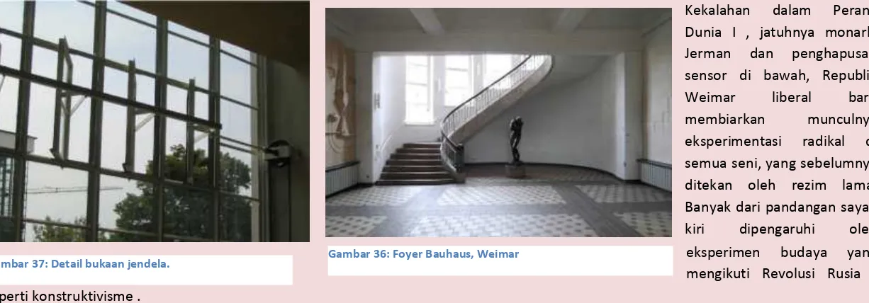 Gambar 36: Foyer Bauhaus, Weimar 