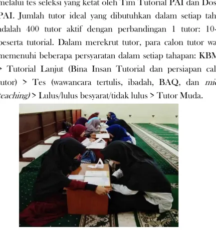 Gambar 5.4. Rekrutmen Tutor 