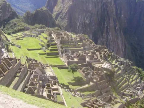 Figure 1: Historic Sanctuary of Machu Picchu (Inca Civilization)