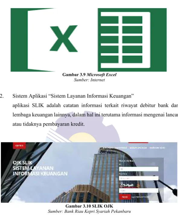 Gambar 3.9 Microsoft Excel Sumber: Internet 