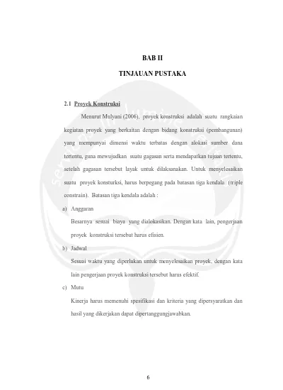 TINJAUAN PUSTAKA ANALISIS PERBANDINGAN FAKTOR - FAKTOR PENYEBAB ...