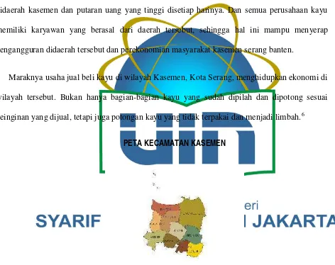 Gambar 3.2Peta kecamatan kasemen