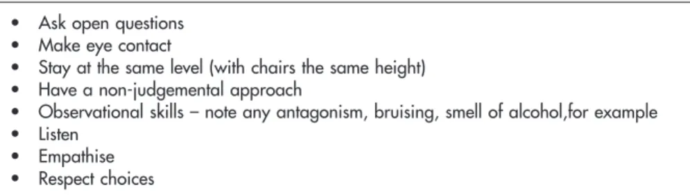 Table 2.2  Strategies for effective communication