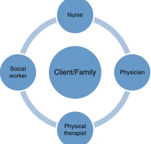 Figure 1.1  Example of a Collaborative Healthcare Team