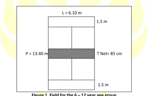 Figure 1. Field for the 6 – 12 year age group 