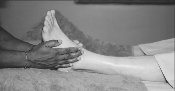 Figure 10.2: Petrissage massage strokes—light movements to manipulate the surface muscles