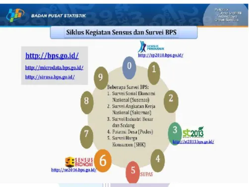 Figure 2.3 The process of the census and survey activity cycle of the BPS Source: Processed Data 2021