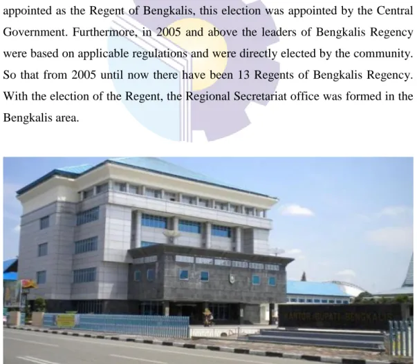 Figure 2.1 Bengkalis Regent's Office 