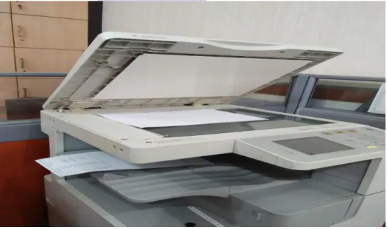 Figure 3.4 photocopy machine  Source : Writer Documentation, 2021 