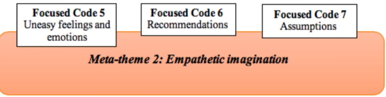 Figure 9. Meta-theme 2: Empathetic imagination 