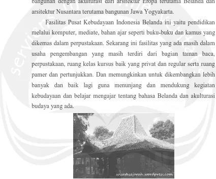 Gambar 2.2 Karta Pustaka di jalan Bintaran Tengah 16, Yogyakarta Sumber: wisatasejarah.wordpress.com, 2013 