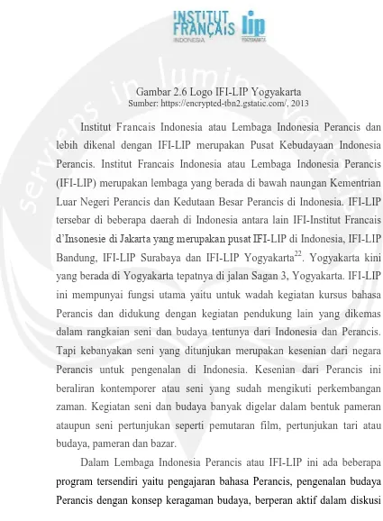 Gambar 2.6 Logo IFI-LIP Yogyakarta Sumber: https://encrypted-tbn2.gstatic.com/, 2013 