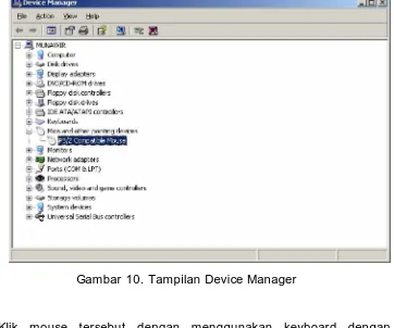 Gambar 10. Tampilan Device Manager