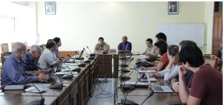Figure 9 Stakeholders work together to develop a roadmap to establish SIS-REDD+ in East Kalimantan province