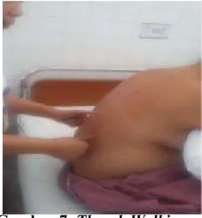 Gambar 7. Thumb Walking  3. Thumb Dancing ( Jari Menari) 
