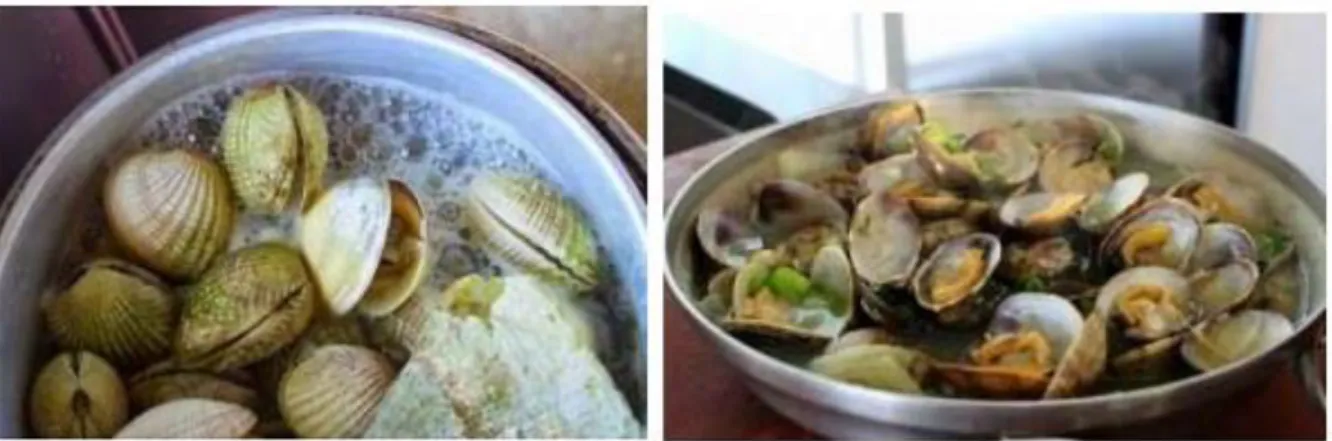 Gambar 3 : Perlakuan sampel 1 dan 2 