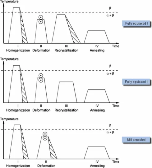 Fig. 7.7 Processing maps for fully equiaxed and mill annealed microstructures [14]