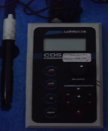Gambar 3.1 Alat ukur konduktivitas DHL (daya hantar listrik) model CDS 