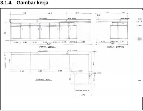 3.1.4. Gambar kerja