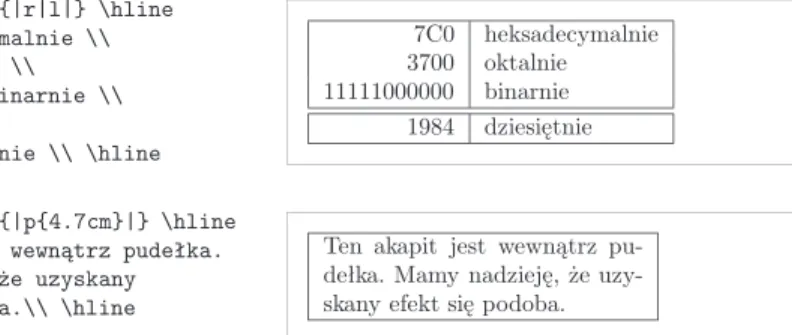 Rysunek 4.2: Prosty kod dla klasy beamer
