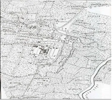 Gambar 3. Peta Solo Tahun 185349 