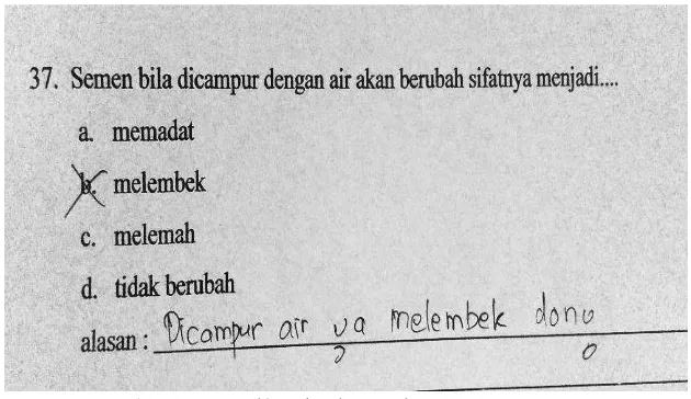 Gambar 34. Hasil Pekerjaan Siswa RK Nomor 37 