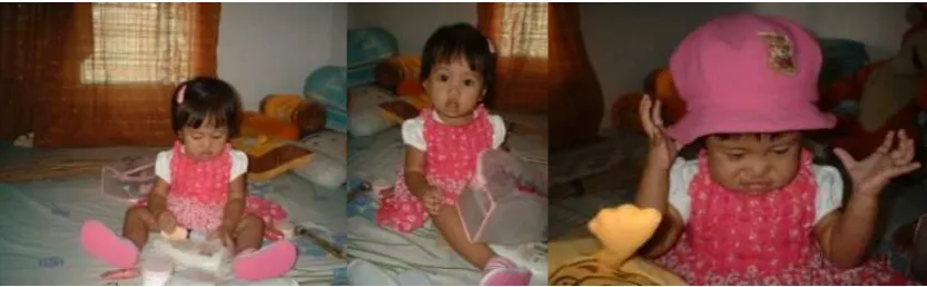Gambar.1. bermain dikamar tidur 