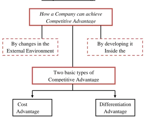Figure 5.4- Competitive Advantage Model