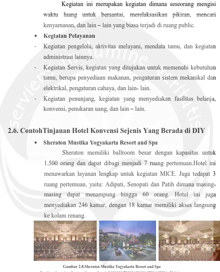 Gambar 2.8.Sheraton Mustika Yogyakarta Resort and Spa 