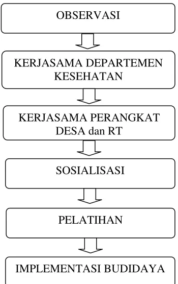 Gambar 1. Langkah-langkah pengimplementasian program 