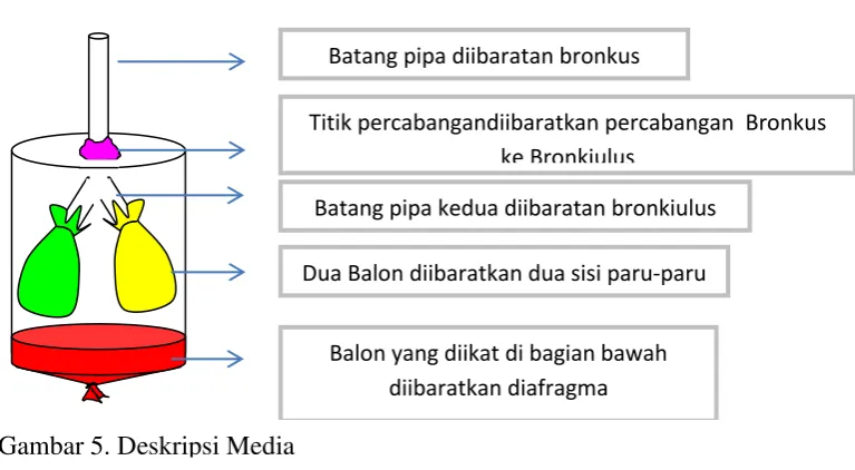 Gambar 5. Deskripsi Media  
