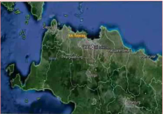 Gambar 2.1 Peta Orientasi Kabupaten Tangerang 