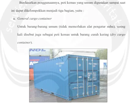 Gambar 2.4. General Cargo Container 