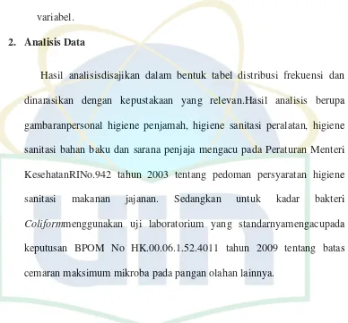 gambaranpersonal higiene penjamah, higiene sanitasi peralatan, higiene 