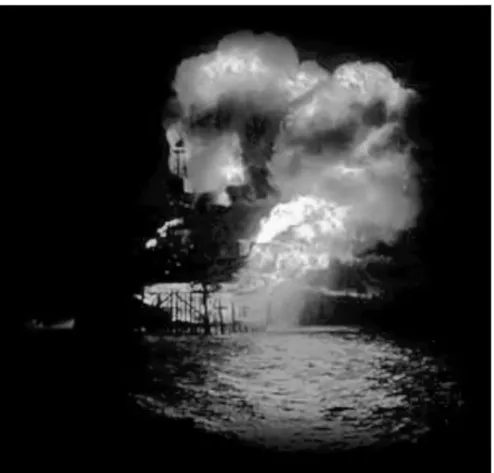 Figure 3.14. Piper Alpha platform, source (CCPS, 2008). 