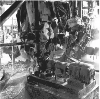 Figure 5.1. Damage from fire caused by mechanical seal failure. 