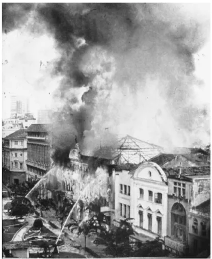 Figure 2.13  Severe fire in a department store. Reproduced from Euskonews magazine