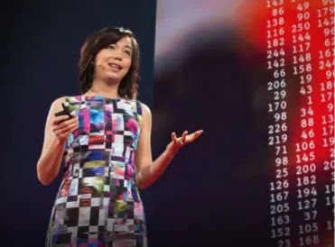 Figure 14: Stanford Professor and Google Cloud Chief Scientist   Fei-Fei Li developed ImageNet in 2009 to accelerate progress in  image recognition AI; Source: TED 