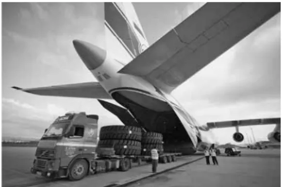 Figure  1.1 AN-124 loading outsize cargo