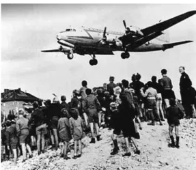 Figure  3.1 Flying in supplies to besieged Berlin