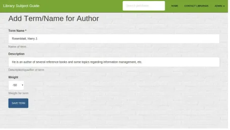 Gambar 4.12 Tampilan Authors yang sudah diinput