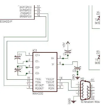 Gambar 3.4 Rangkaian driver relay dan lampu 