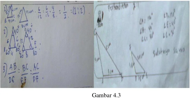 Gambar 4.4 Variasi Hasil Jawaban Siswa Pertemuan 4 Matematisasi Vertikal 