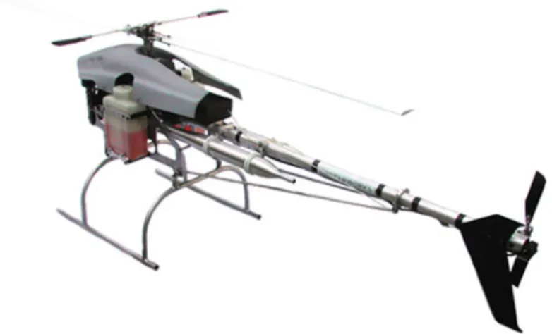 Fig. 3.4 AF25B radio control helicopter from Copterworks(Courtesy of Copterworks Inc.)