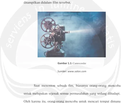 Gambar 1.1: Camrecorder 