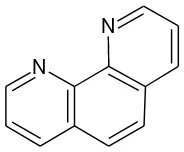 Figure 1. Structure of 1,10-phenanthroline 
