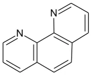 Figure 1. Structure of 1,10-phenanthroline 