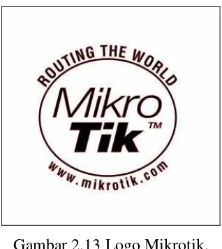 Gambar 2.13 Logo Mikrotik. 