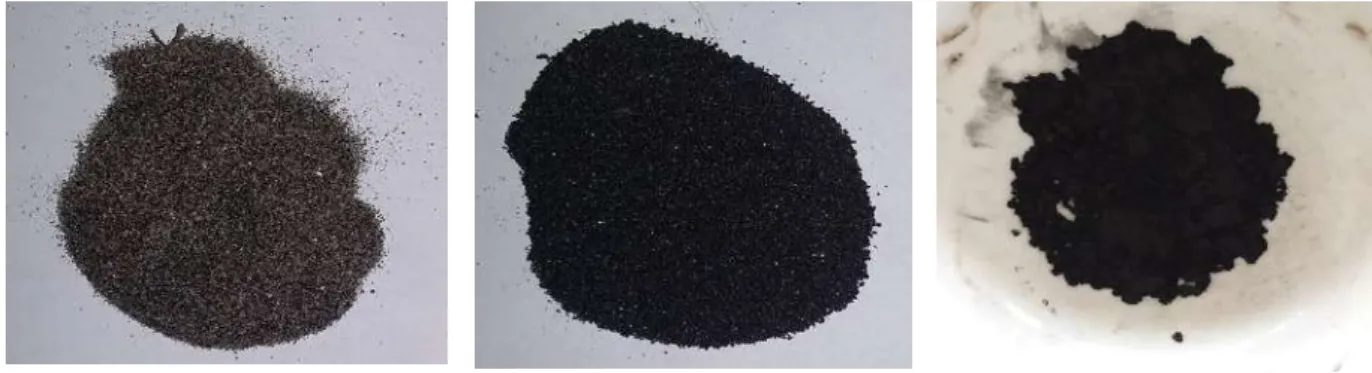 Figure 1. The difference of magnetite appearance 