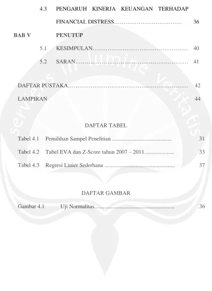 Tabel 4.1 Pemilihan Sampel Penelitian .......................................... 